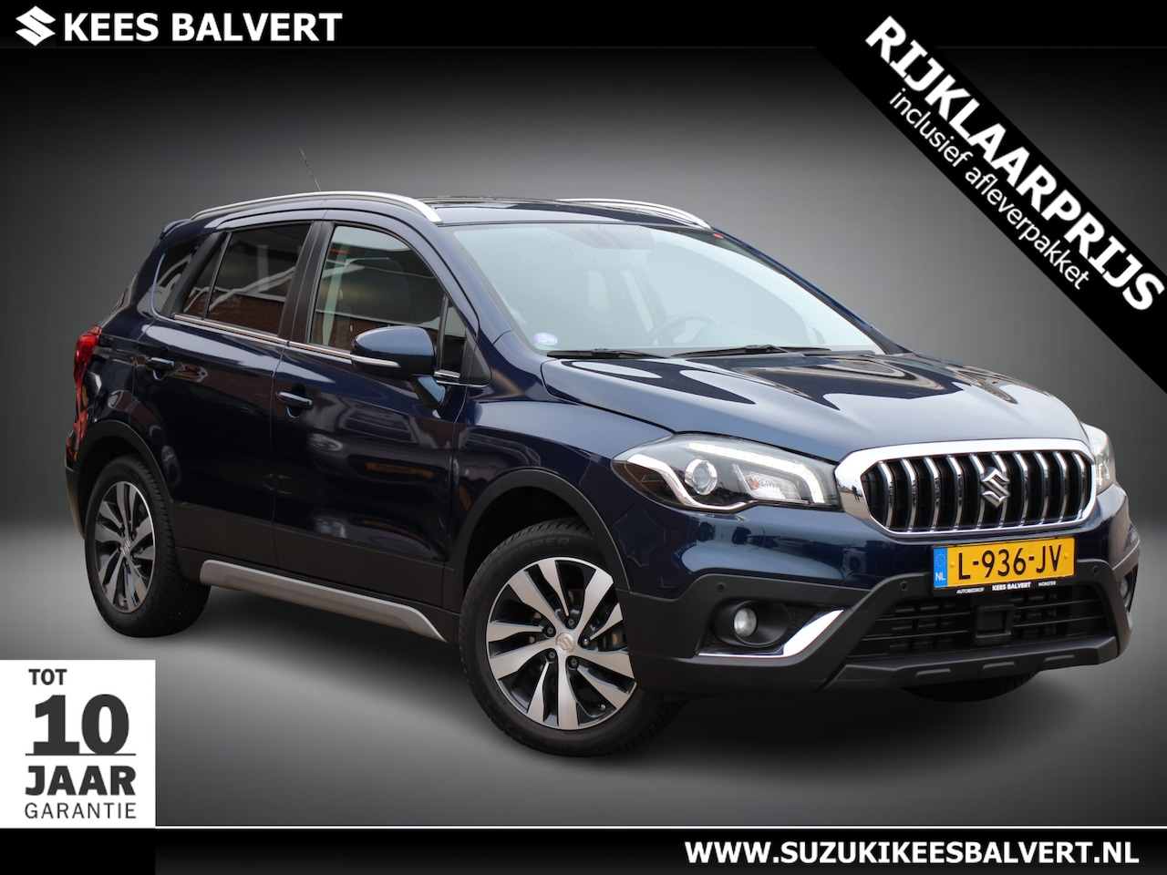 Suzuki S-Cross - 1.4 Boosterjet Style Hybrid Automaat | Trekhaak | Open dak | 10 jaar garantie | - AutoWereld.nl