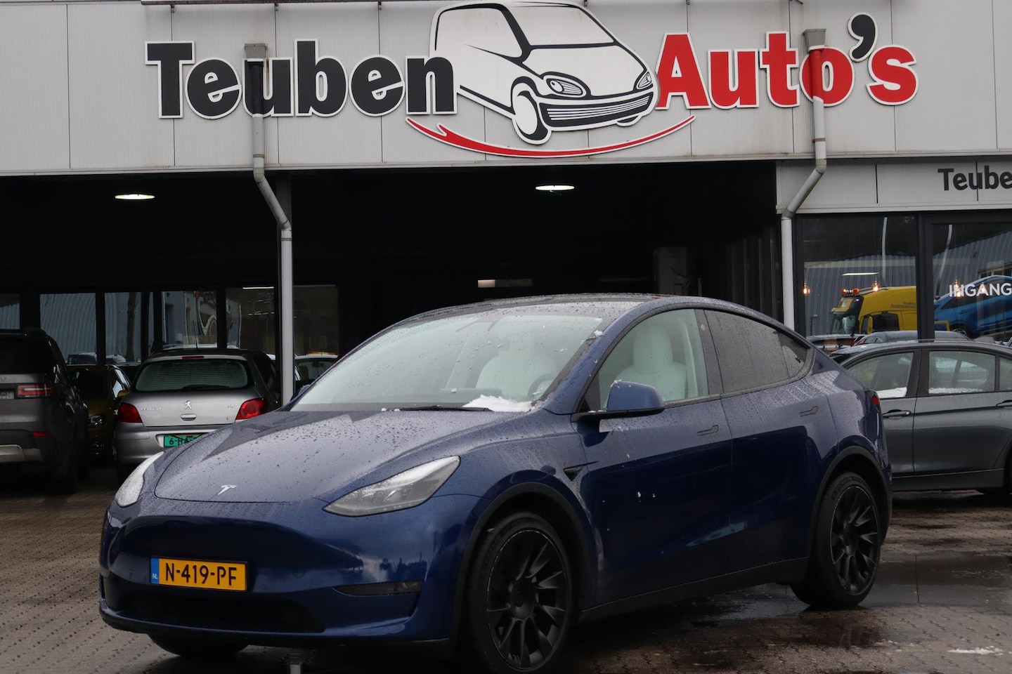 Tesla Model Y - Long Range AWD 75 kWh SOH 93,5%, 360 Camera, Panoramadak, Elektrische ramen - AutoWereld.nl