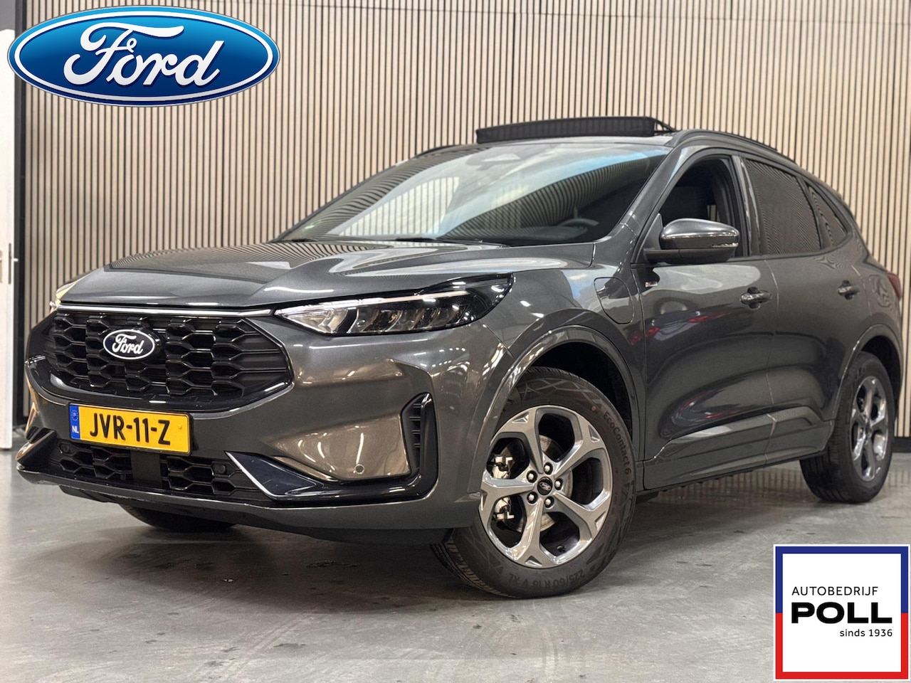 Ford Kuga - 2.5 PHEV 243pk ST-Line Panoramadak Winter pack Navi Camera Privacy Glass Fabrieksgarantie - AutoWereld.nl