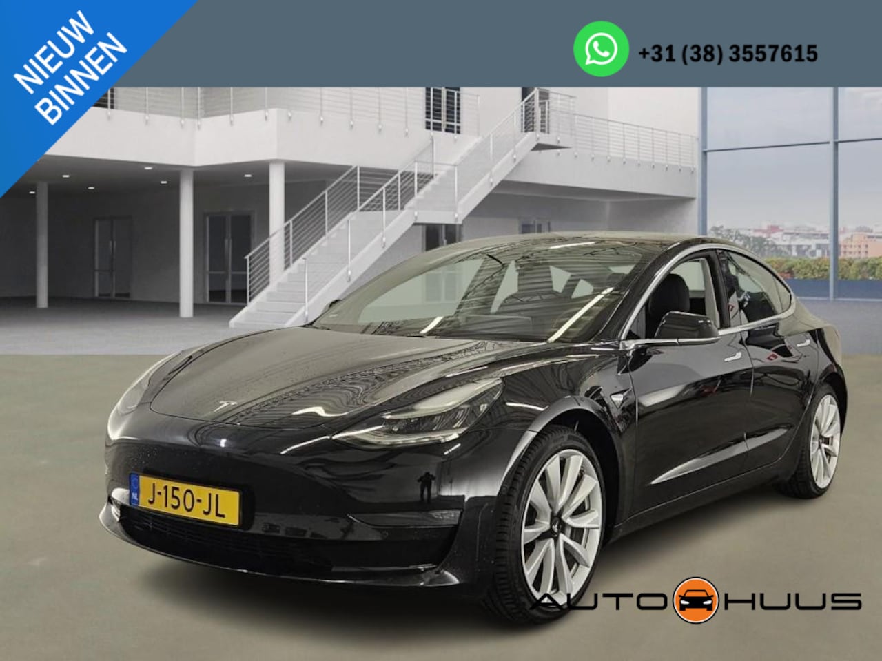 Tesla Model 3 - Long Range RWD Long Range AWD 75 kWh | Navi | Panorama | Trekhaak | Leder | Camera - AutoWereld.nl