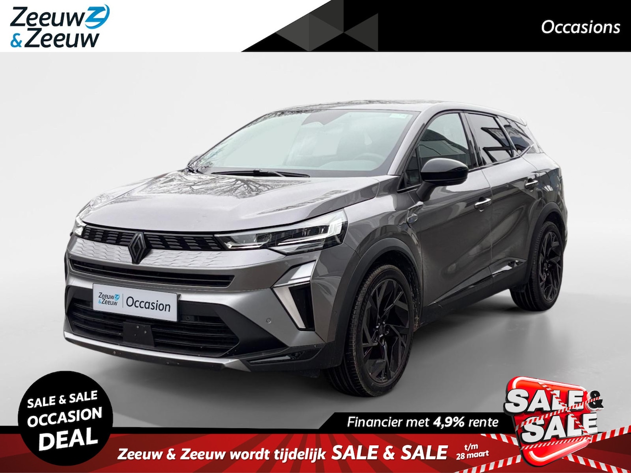 Renault Symbioz - 1.6 E-Tech full hybrid 145 esprit Alpine AUTOMAAT NAVI AIRCO CAMERA PARKEERSENSOREN CRUISE - AutoWereld.nl