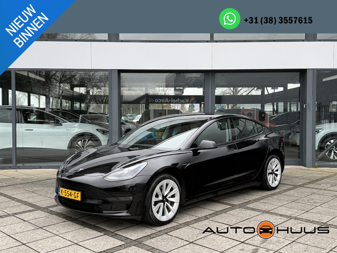 Tesla Model 3 - Aut. Long Range Dual AWD 75kWh | SOH 92% | Leder | Panorama | - AutoWereld.nl