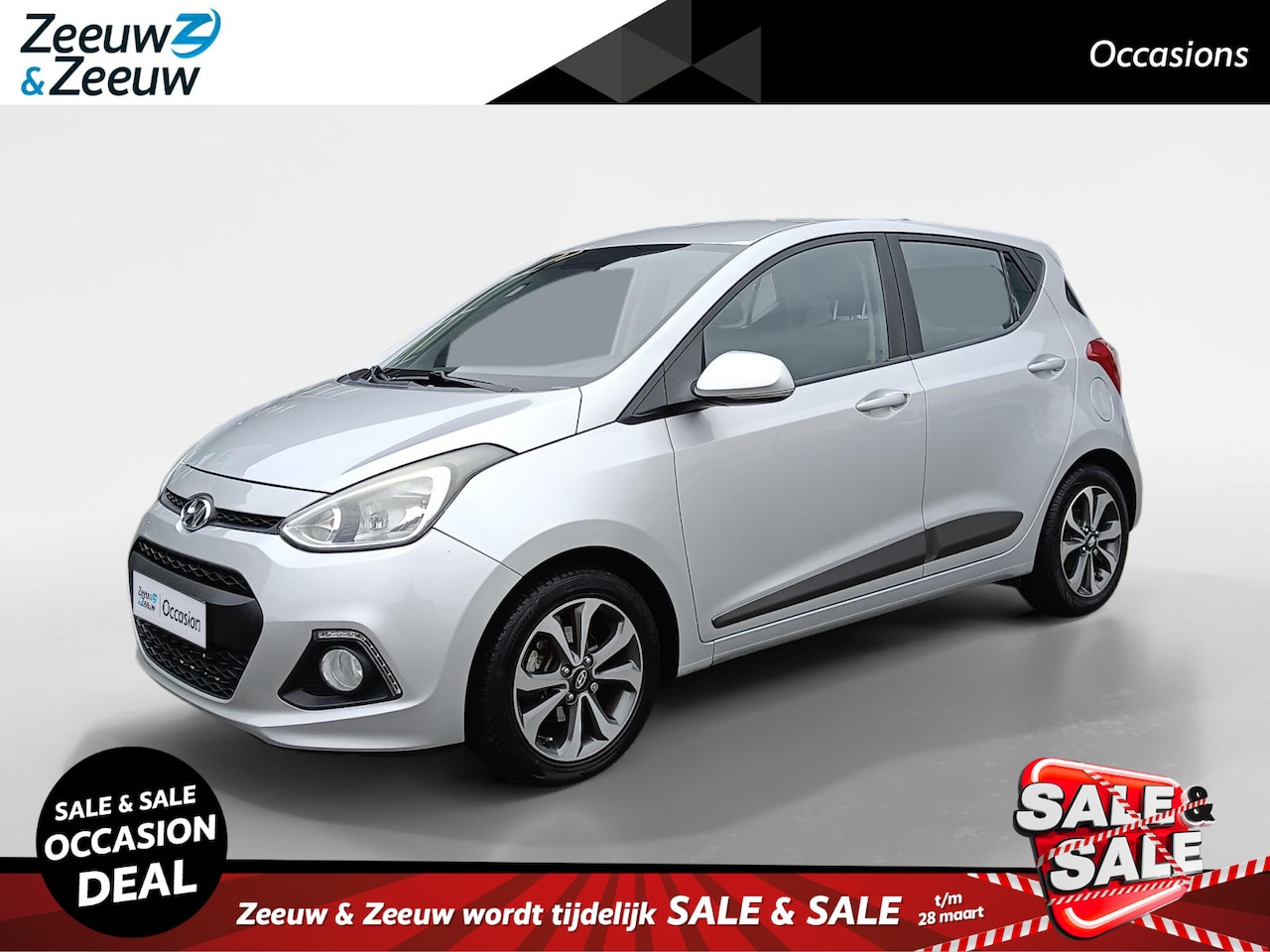 Hyundai i10 - 1.0i i-Motion Premium | Stoelverwarming | Stuurwielverwarming | Lichtmetalen velgen | - AutoWereld.nl