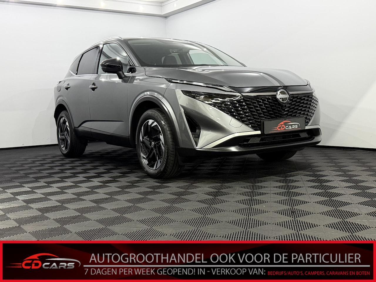 Nissan Qashqai - 1.3 MHEV Xtronic N-Connecta 360 Camera, Navi, Half leder, Keyless start, Stoelverwarming, - AutoWereld.nl