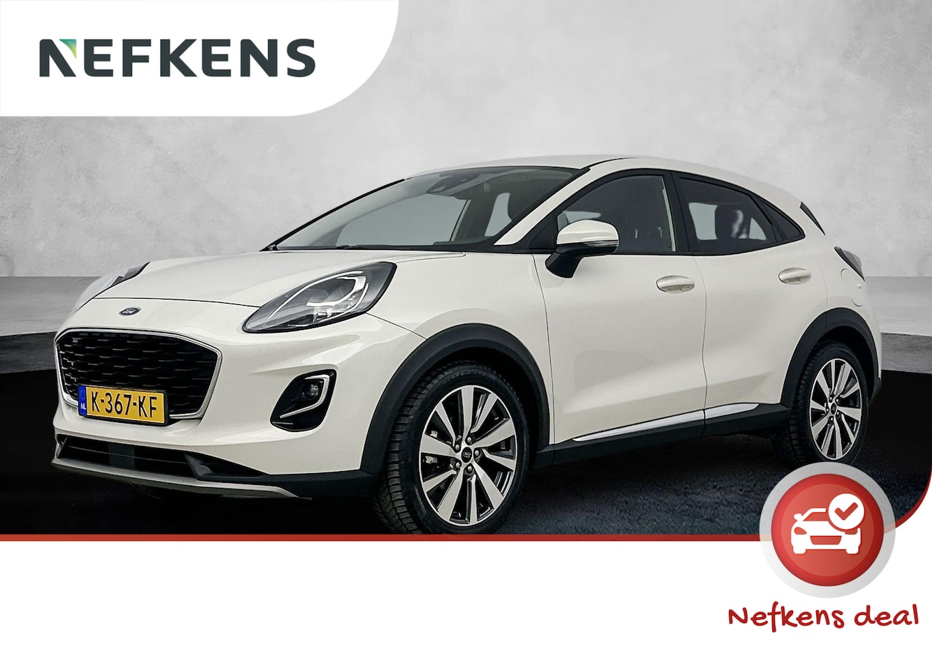 Ford Puma - 125pk Hybrid Titanium X | 1ste eigenaar | B&O | 18"LMV | Parkeersensoren | LED lampen | Na - AutoWereld.nl