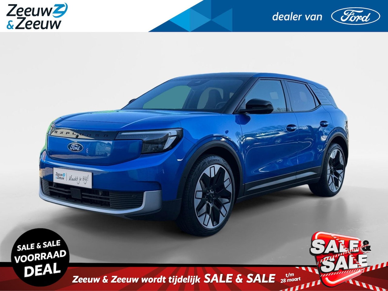 Ford Explorer - Premium Extended Range RWD 77 kWh | Nieuw te bestellen | €1500, - korting | 21 Inch LM |Dr - AutoWereld.nl