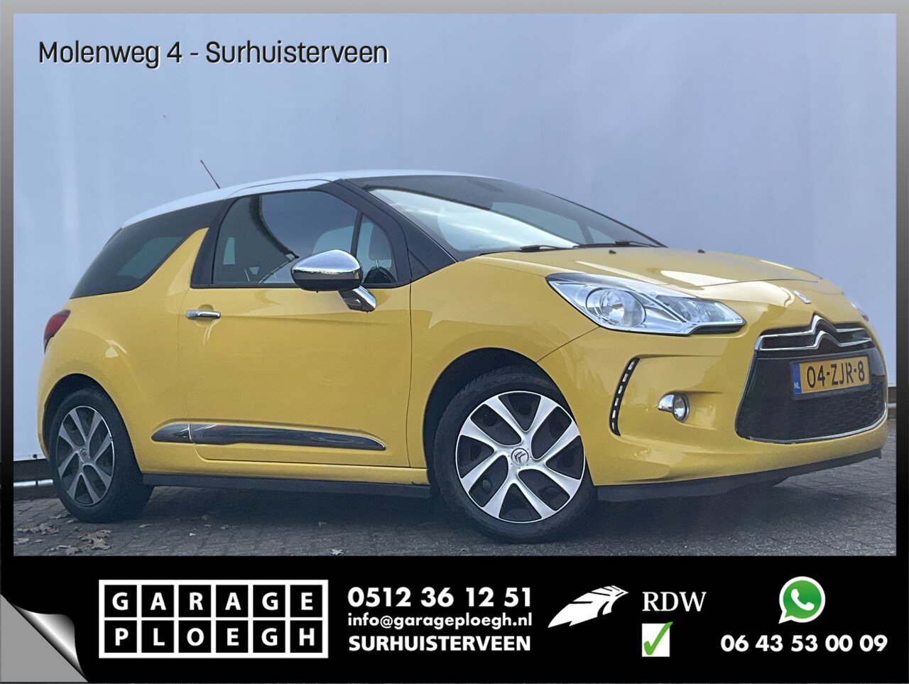Citroën DS3 - 1.2 VTi Business Nav/Cruise Clima Pdc NL-Auto Voll.Onderhouden! - AutoWereld.nl