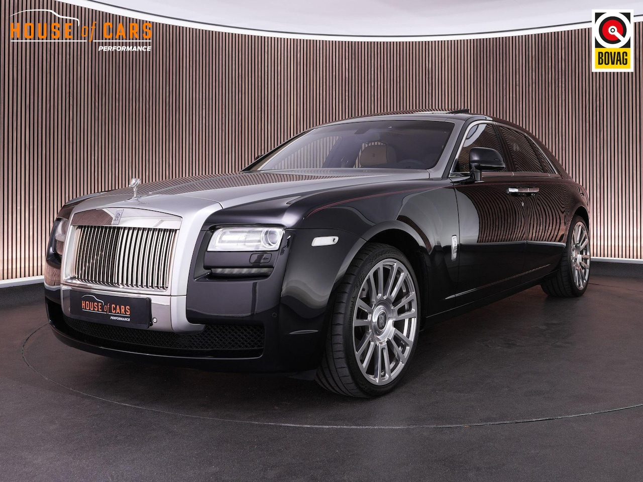 Rolls-Royce Ghost - 6.6 V12 |1e lak|schuif/kantel|memory|luchtvering|stoelverwarming + verkoeling|parkeercamer - AutoWereld.nl