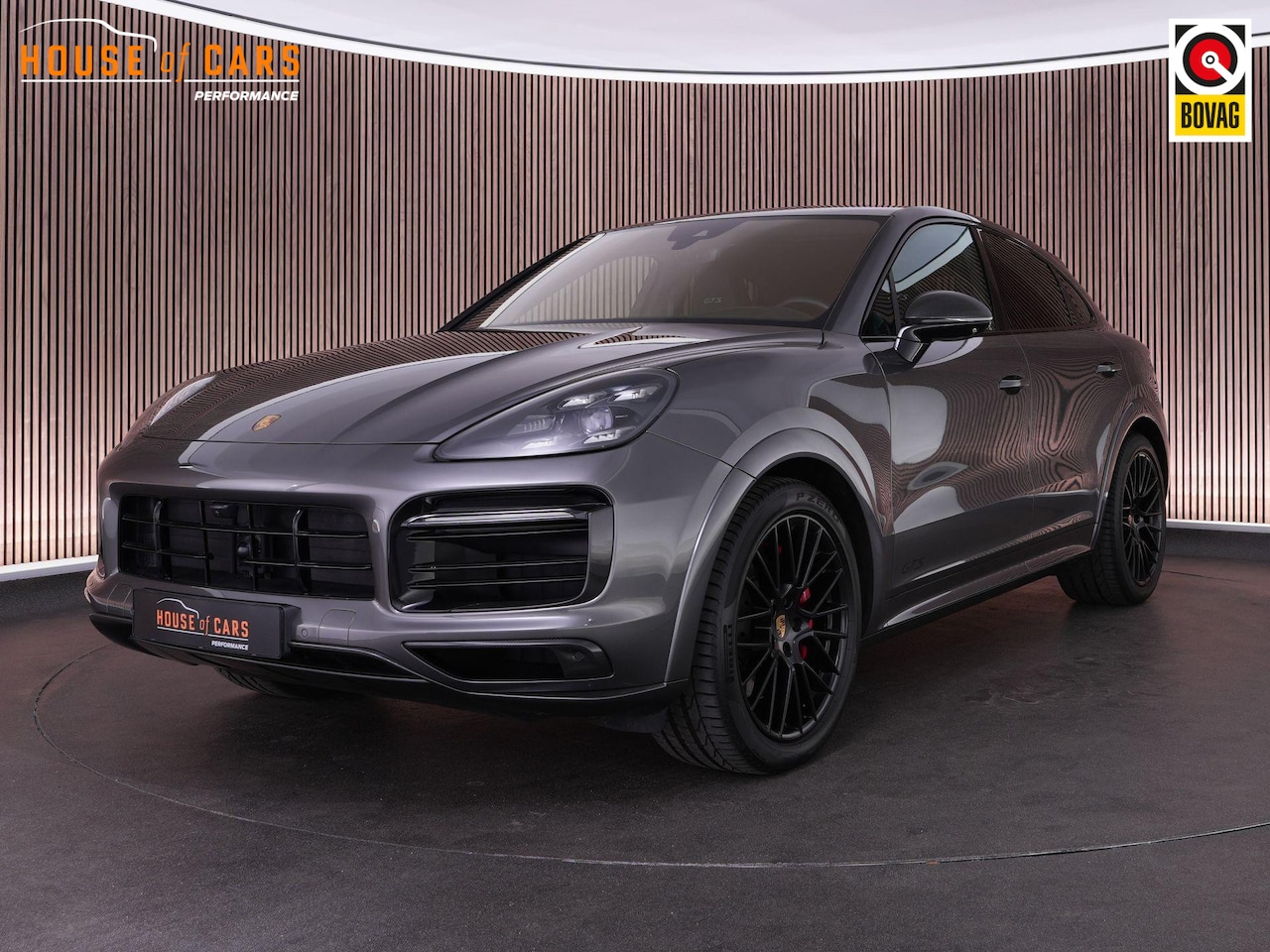 Porsche Cayenne Coupé - GTS 4.0 460pk |dealer onderhouden|Approved 2028|pano|carbon ext|matrix LED|chrono|sport de - AutoWereld.nl