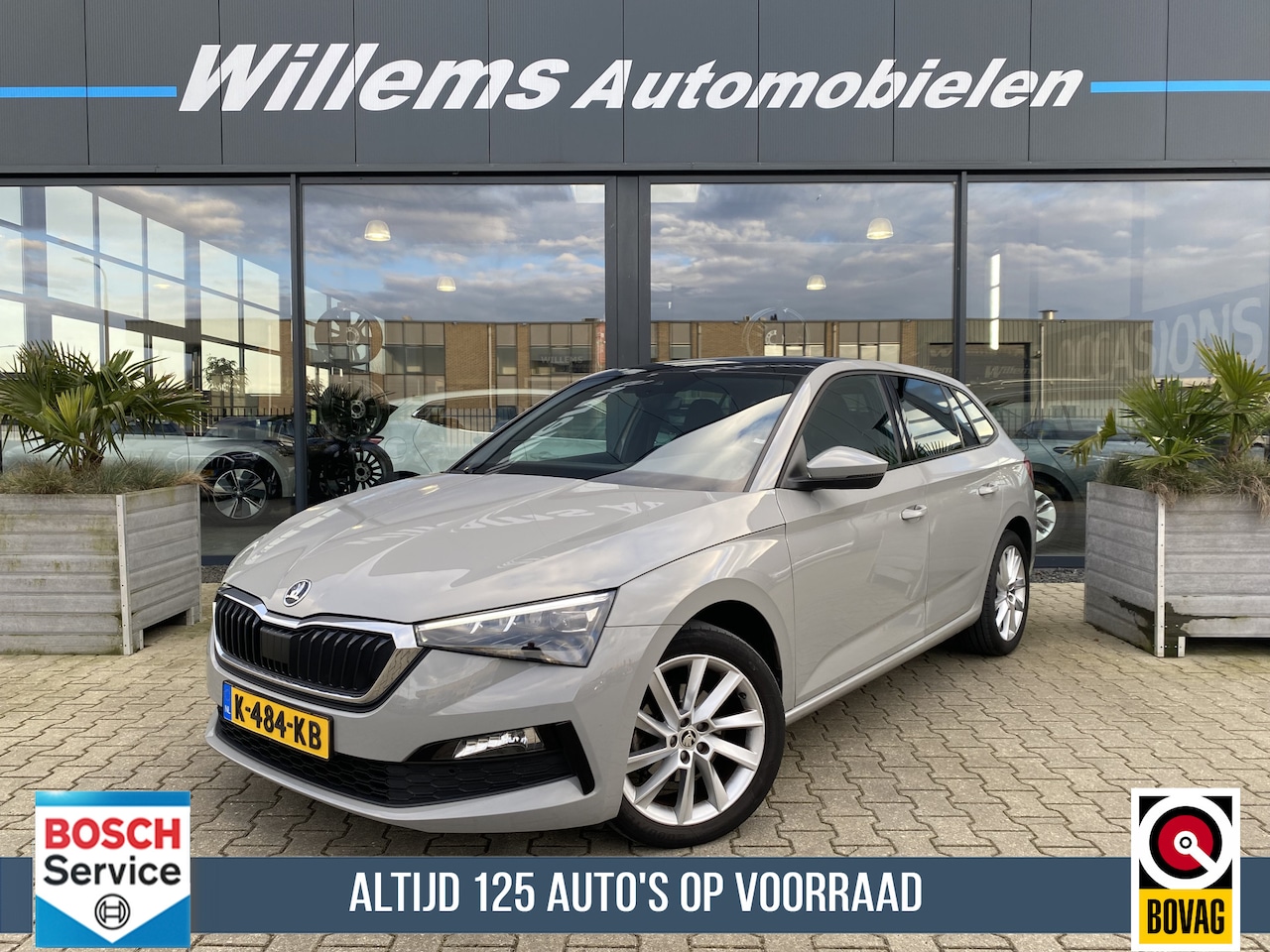 Skoda Scala - 1.0 TSI Sport Business Clima & Navi & Pano & Cruise & PDC - AutoWereld.nl