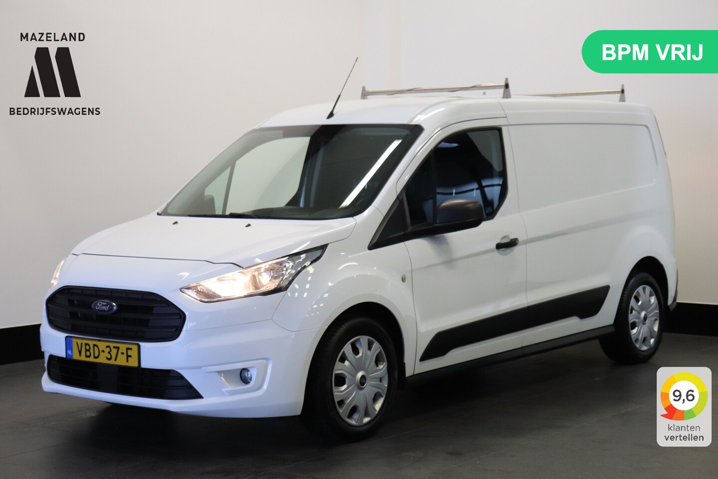 Ford Transit Connect - 1.5 EcoBlue 100PK L2 - EURO 6 - Airco - Cruise - Trekhaak - €11.950,- Excl. - AutoWereld.nl