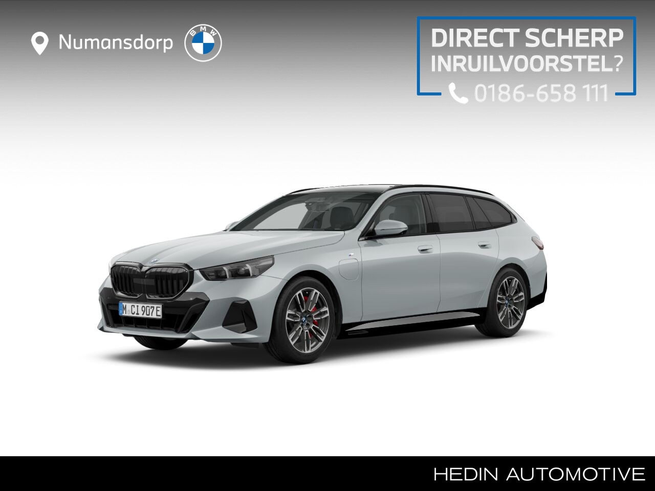 BMW 5-serie Touring - 550e xDrive M-Sport Pro | Driving Assistant Professional | Trekhaak | Panorama | Harman Ka - AutoWereld.nl
