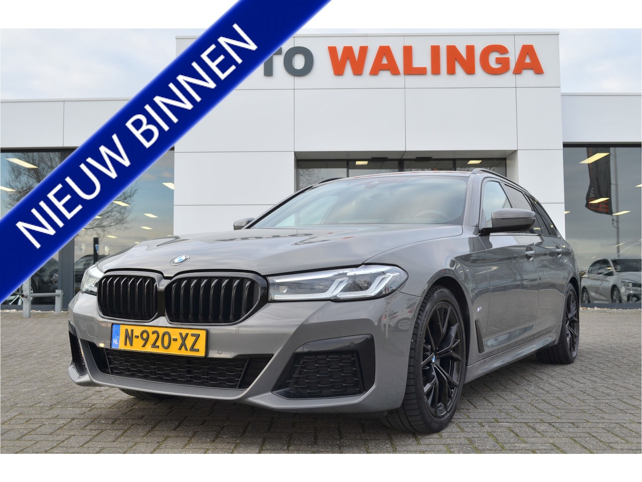 BMW 5-serie Touring - 520i M Pakket Comfortstoelen | Stoelverwarming | Carplay | Camera | - AutoWereld.nl