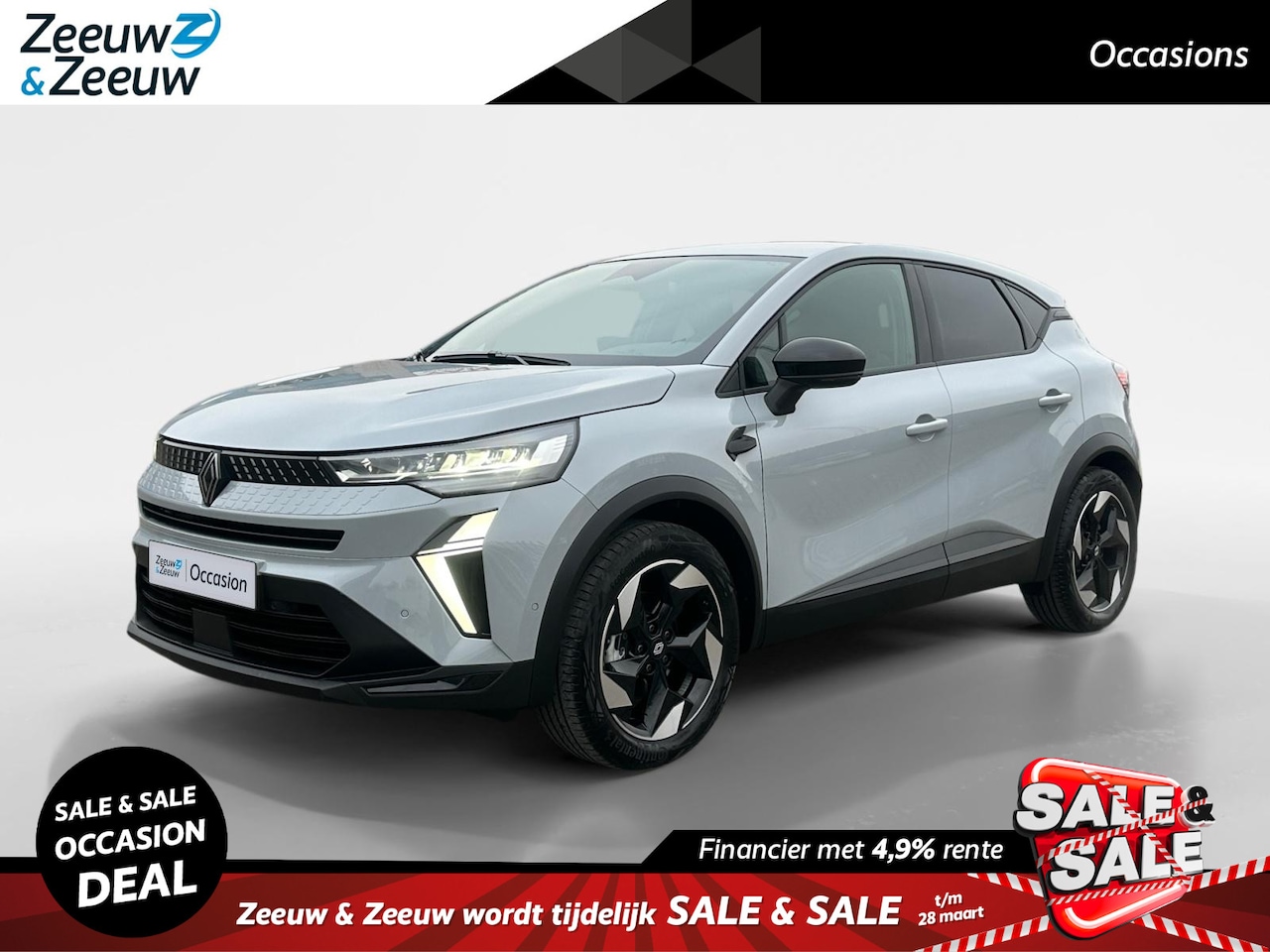 Renault Captur - 1.6 E-Tech full hybrid 145 techno | Automaat | Apple Carplay & Android Auto | Camera | Ada - AutoWereld.nl