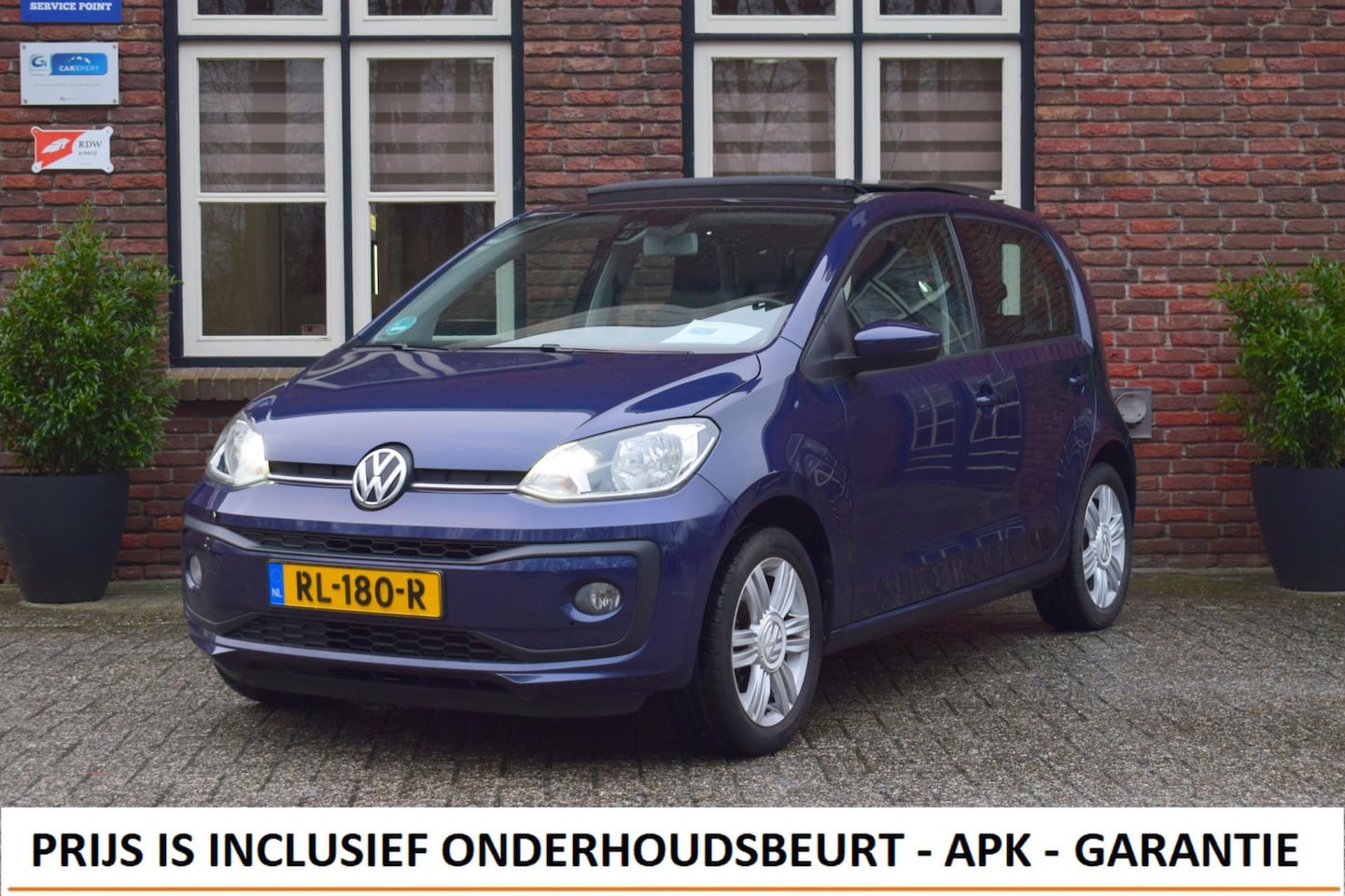 Volkswagen Up! - 1.0 BMT high up! Camera | Panoramadak | Cruise control - AutoWereld.nl
