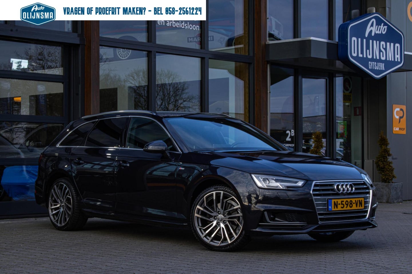 Audi A4 Avant - 2.0 TFSI g-tron Sport S line edition|Verkoelende+verwarmde stoelen|Leder|Uniek| - AutoWereld.nl