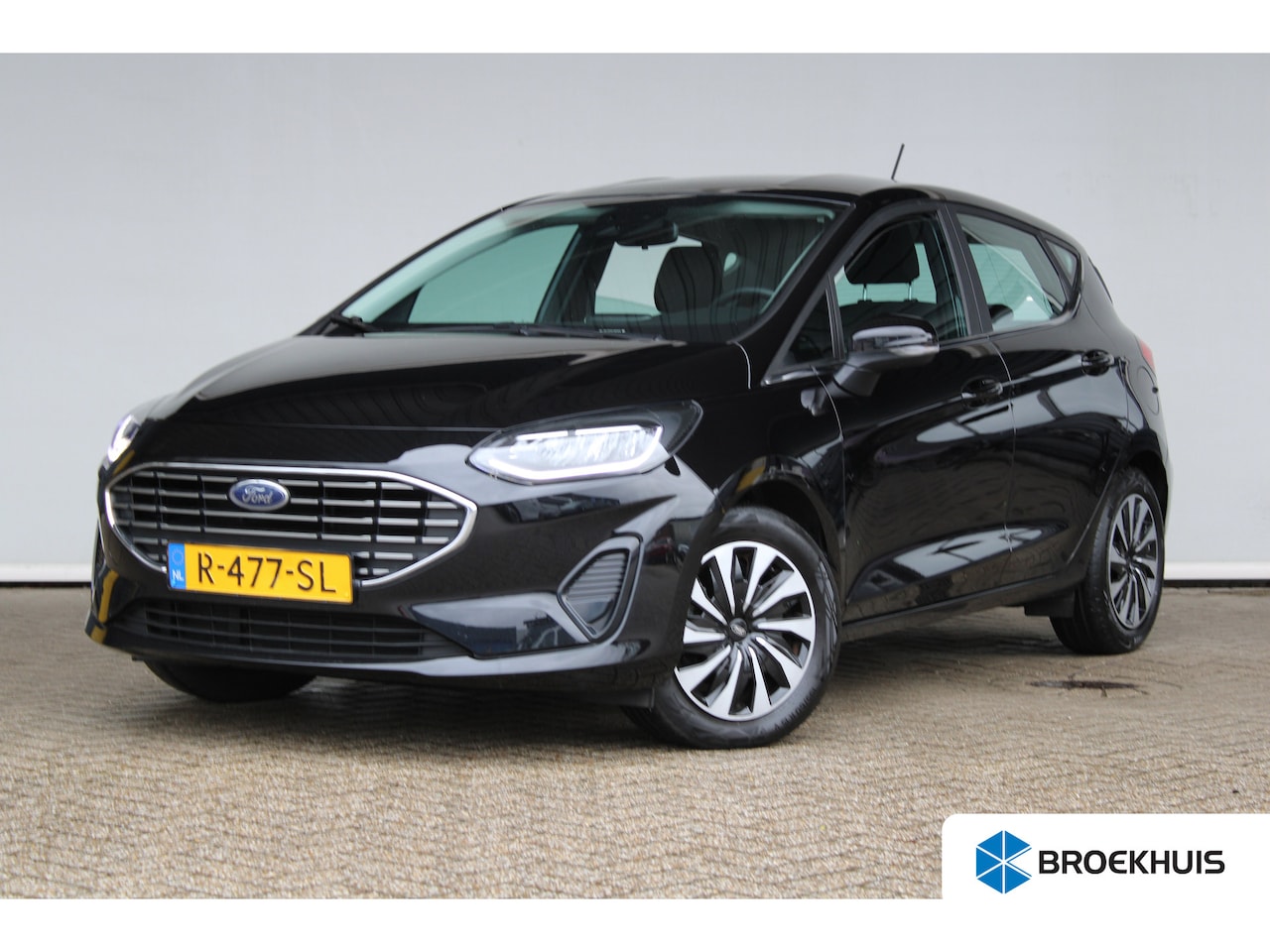 Ford Fiesta - 1.0 EcoBoost Hybrid Titanium | Climate Control | Parkeersensoren achter | Cruise control | - AutoWereld.nl