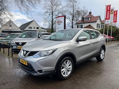 Nissan Qashqai - 1.2 ACENTA / NAVI / CRUISE CTR. / CAMERA / STOELVERW. / 17'' LMV / DAB