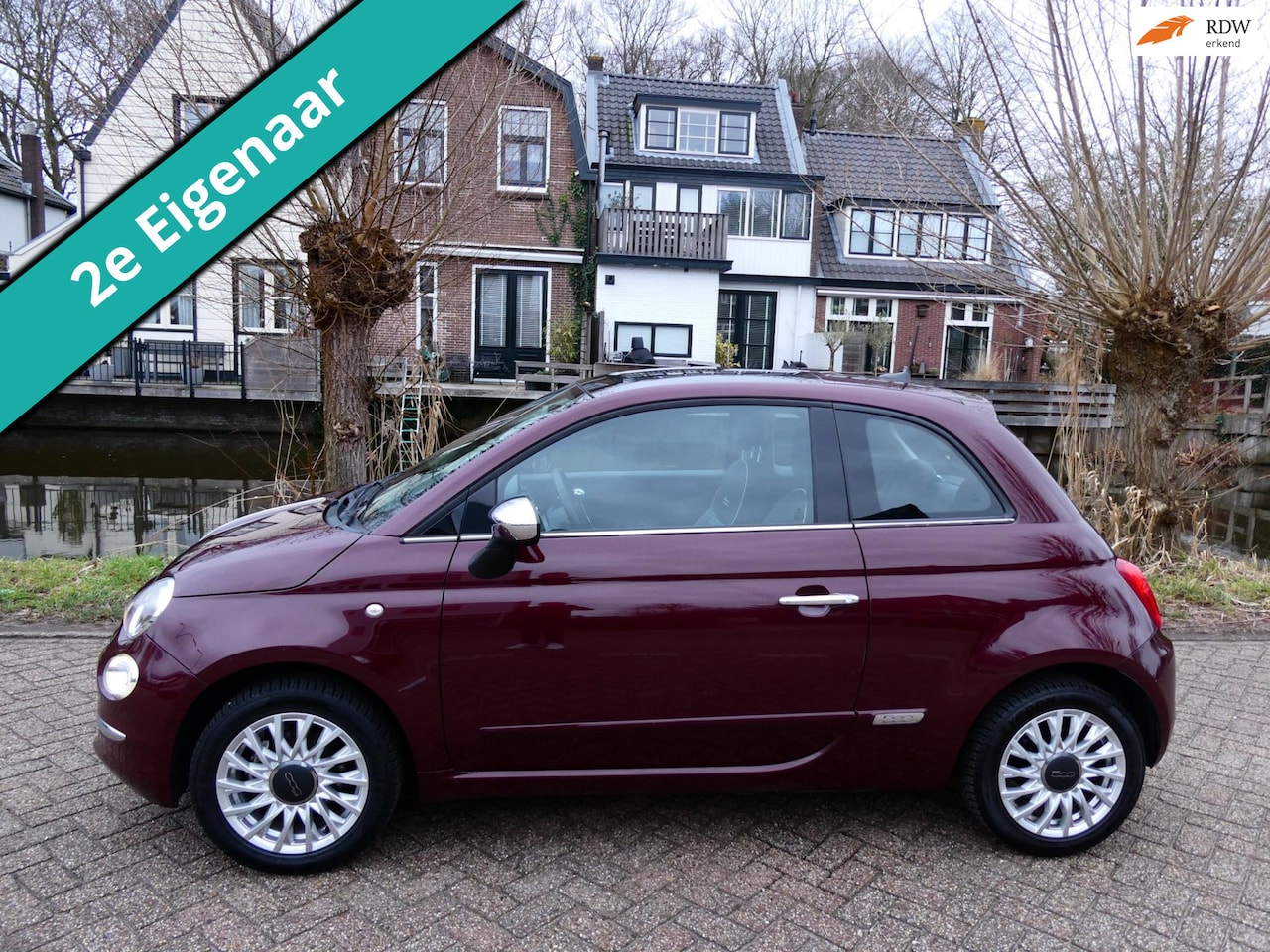 Fiat 500 - 1.2 500S Facelift 4-Cilinder Airco Navi Digitaal Dash 2e eig. Historie - AutoWereld.nl