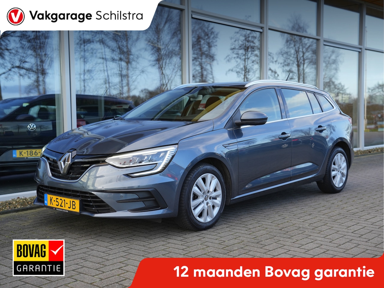 Renault Mégane Estate - 1.5 Blue dCi Zen | LED | Bluetooth | Parkeersensor voor&achter - AutoWereld.nl