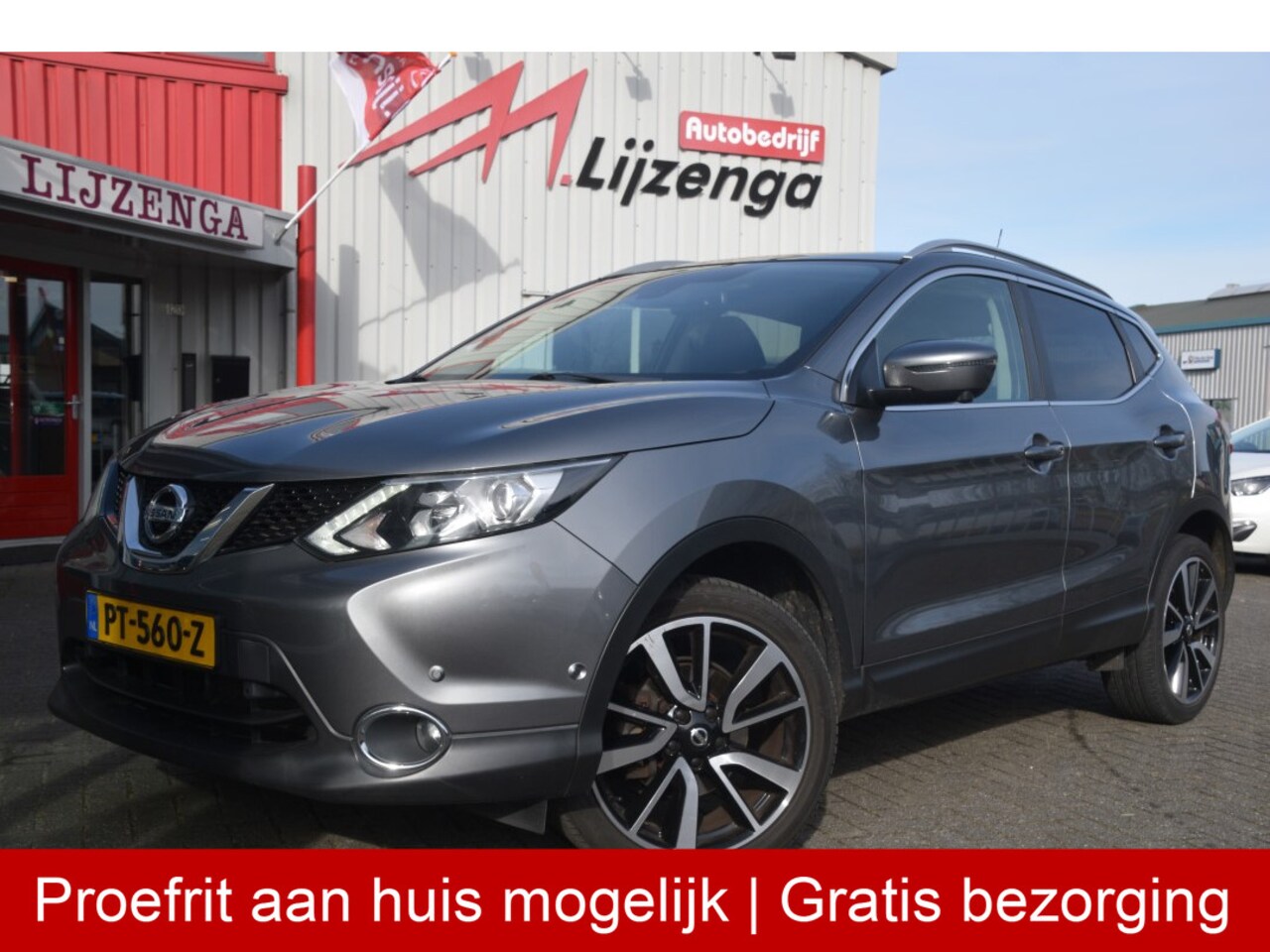 Nissan Qashqai - 1.2 Tekna NL Auto | Pano | Stoelverwarming | 19 inch | Camera | Navi | Leer | DAB - AutoWereld.nl