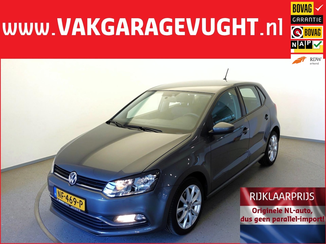 Volkswagen Polo - 1.2 TSi 90pk 39dkm! 1e Eigenaar AC|Carplay|Cruise Control - AutoWereld.nl