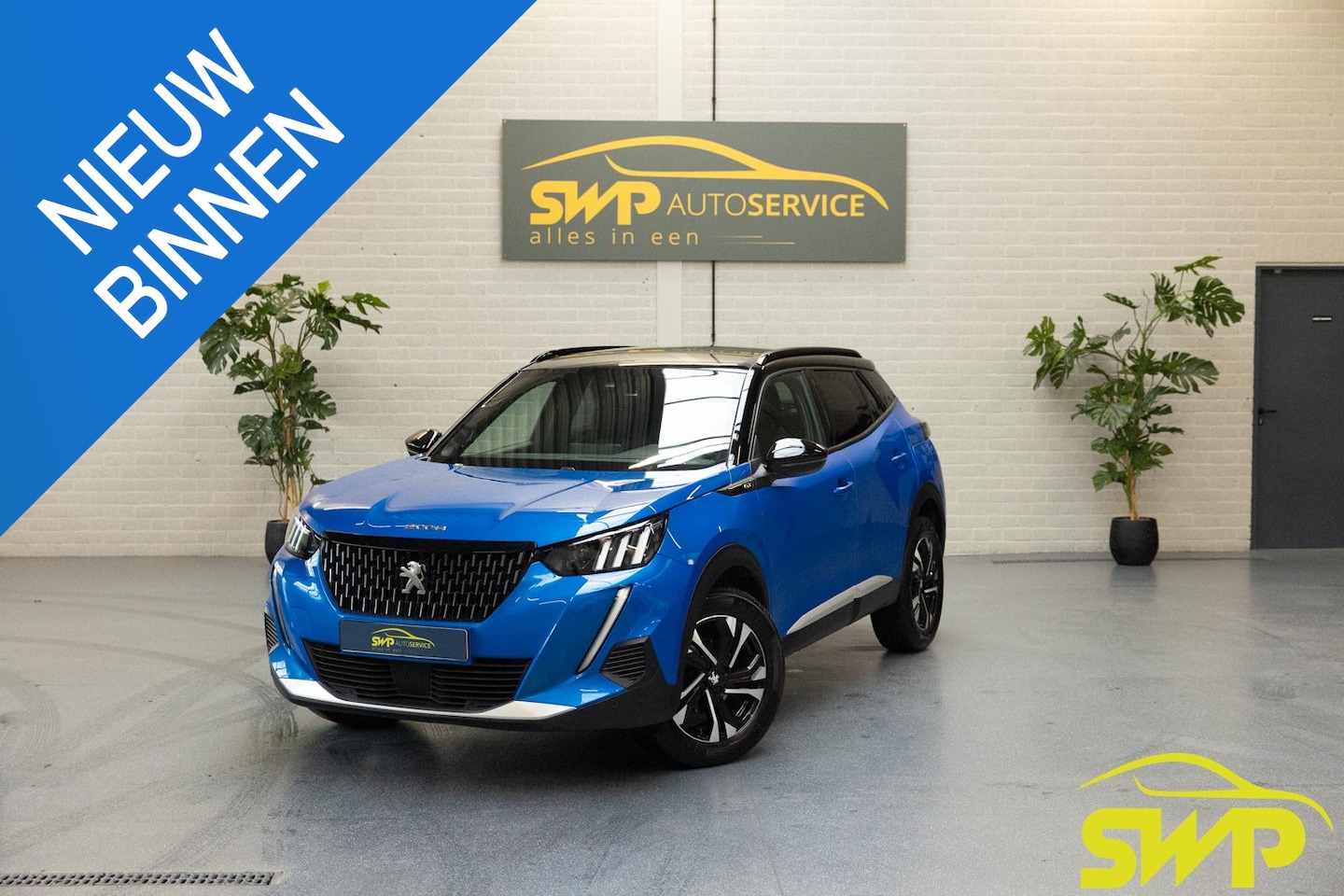 Peugeot 2008 - 1.2 PureTech GT | Blauw metallic | Navi | Camera | 3D cockpit - AutoWereld.nl