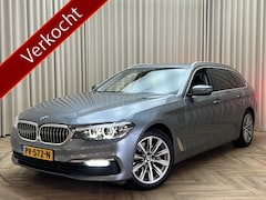 BMW 5-serie Touring - 520i Executive *Org.NL* Navigatie / LED / Cruise / Elektr. Klep / ECC Clima / PDC V&A / 18