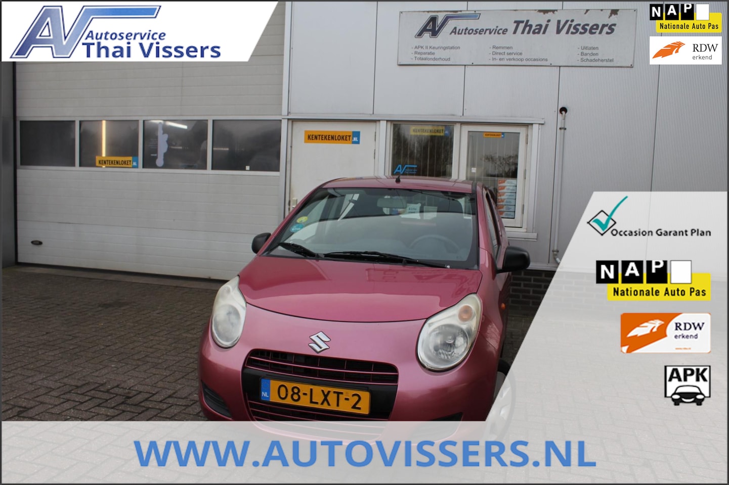 Suzuki Alto - 1.0 Comfort Plus Airco Elektr pak Apk 5-2-27 - AutoWereld.nl
