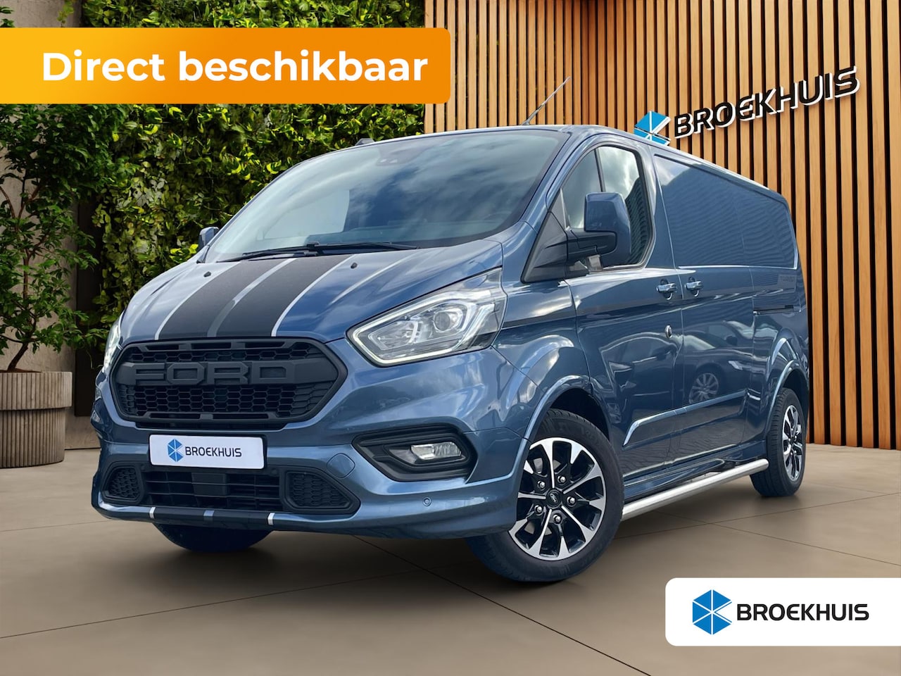 Ford Transit Custom - 320 185PK L2H1 Sport | Imperiaal | Laadruimte inrichting | Sidebars | Achteruitrijcamera | - AutoWereld.nl