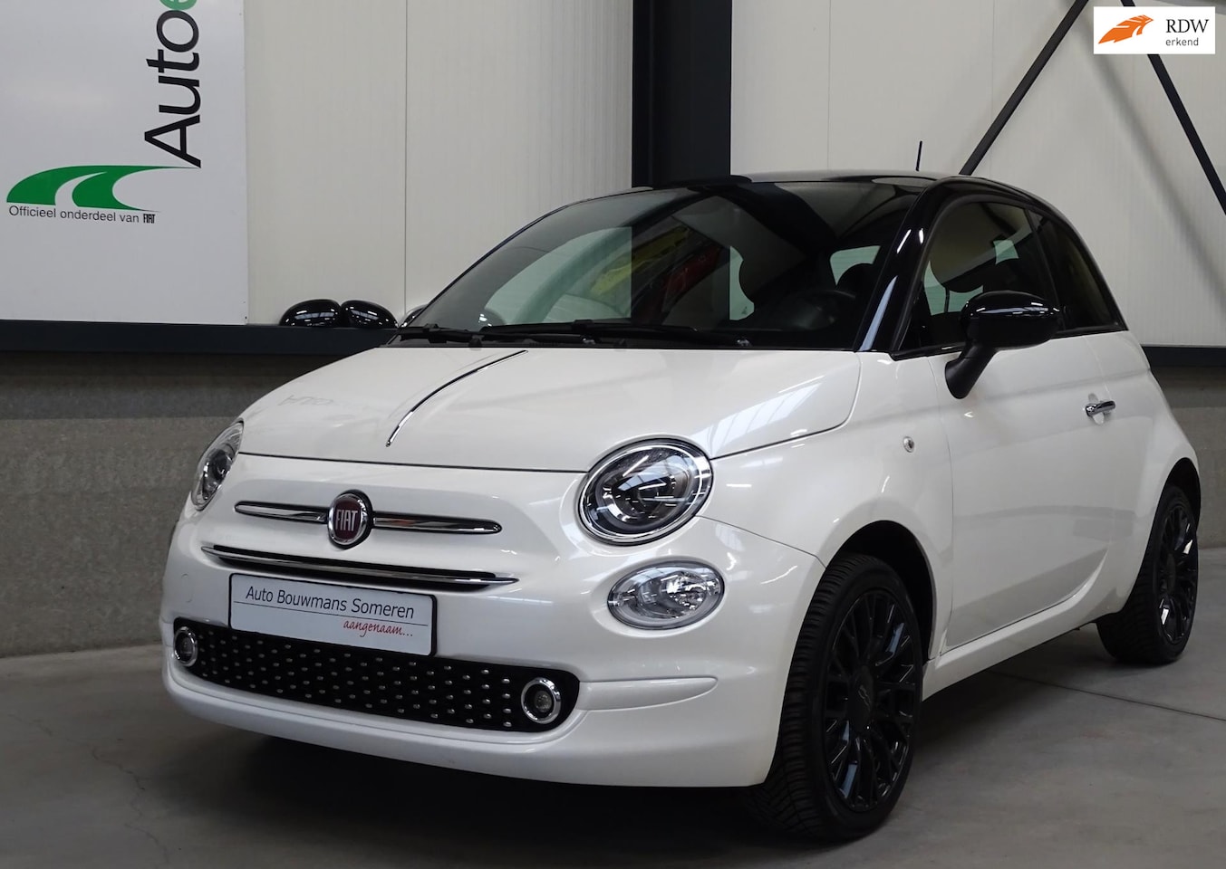 Fiat 500 - 1.2 " 120th Anniversary" - climate control, cruise, bluetooth, navi, park sensoren, etc. - AutoWereld.nl