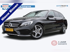 Mercedes-Benz C-klasse Estate - 180 AMG Sport Edition | Incl. 12 maanden garantie | 100% onderhouden | Parkeercamera | Cli