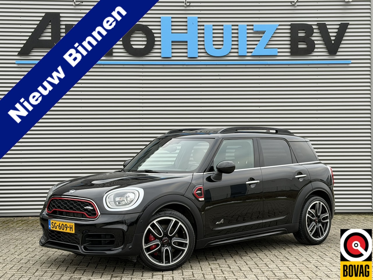 MINI Countryman - Mini 2.0 John Cooper Works ALL4 231 PK Chili Panoramadak Leer Harman-Kardon Elek Stoelvers - AutoWereld.nl