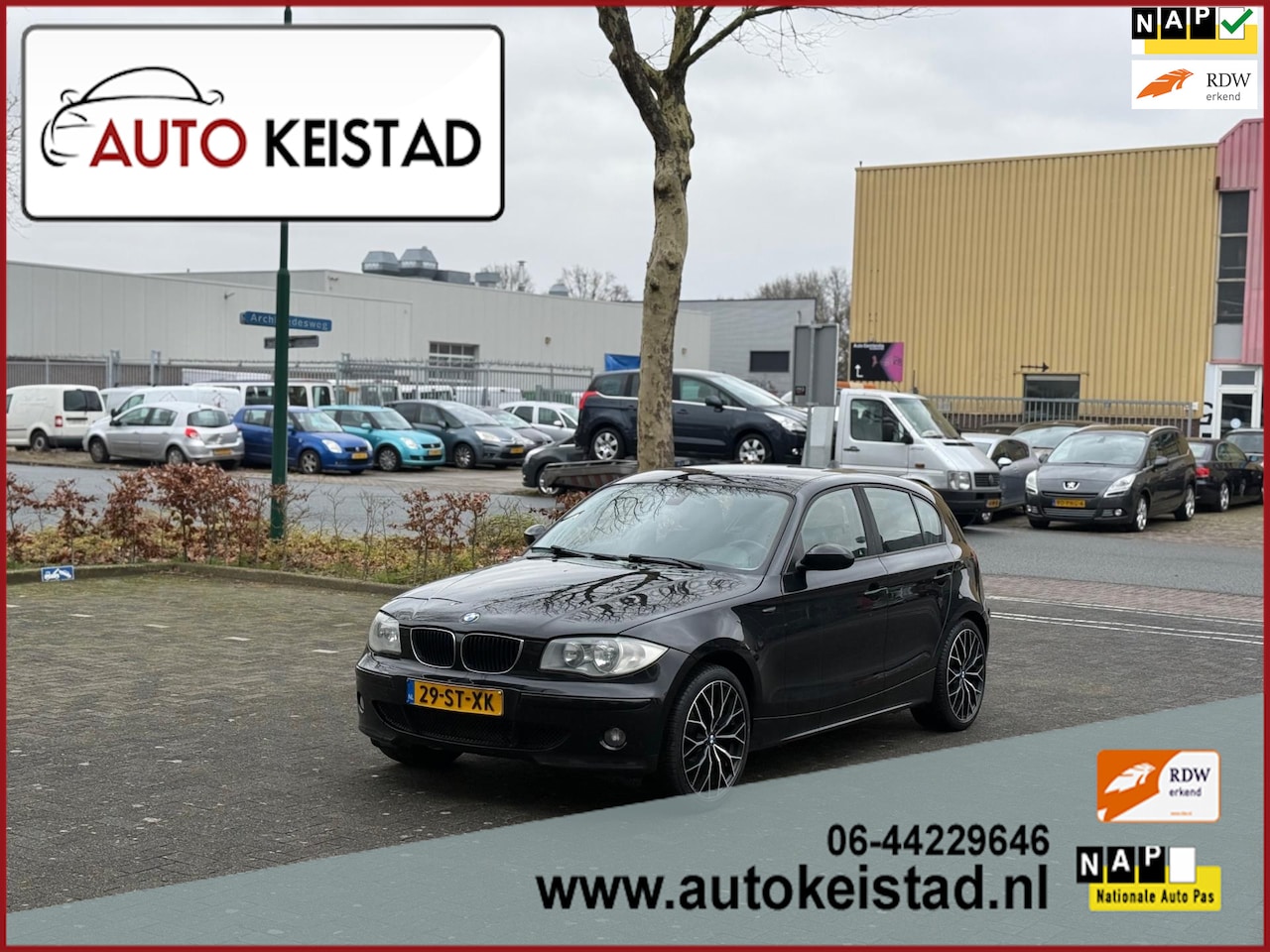 BMW 1-serie - 120i High Executive 5-DEURS AIRCO/CRUISE/4x ELEKTR. RAMEN! - AutoWereld.nl