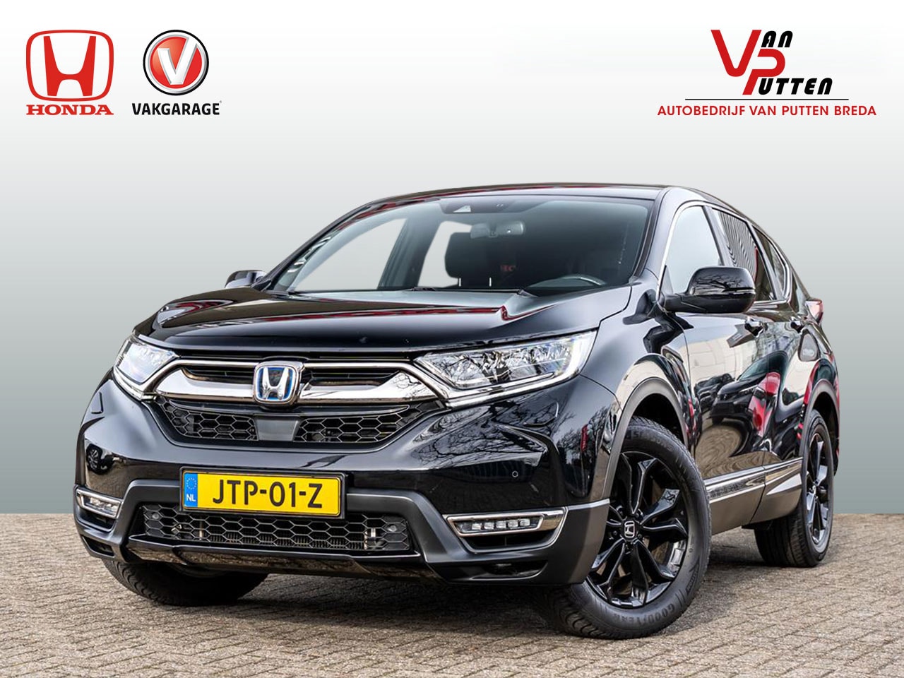 Honda CR-V - 2.0 Full Hybrid Black Edition Automaat | Navigatie | Apple Carplay / Android Auto | BTW au - AutoWereld.nl