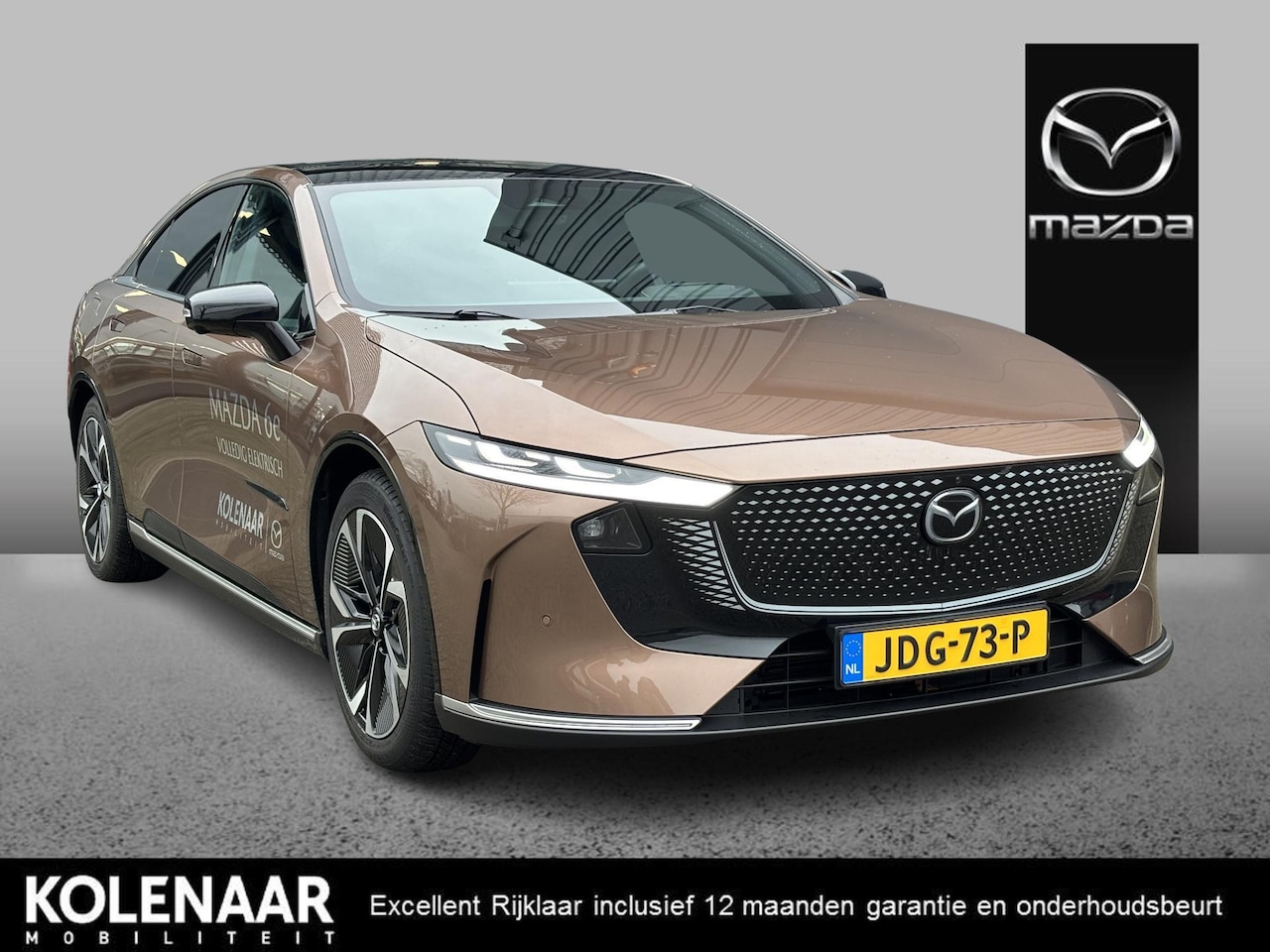 Mazda 6e - Takumi 68.8 kWh /Demonstratieauto/Trekhaak/Verlichte Mazda 6e dorpellijsten/ - AutoWereld.nl