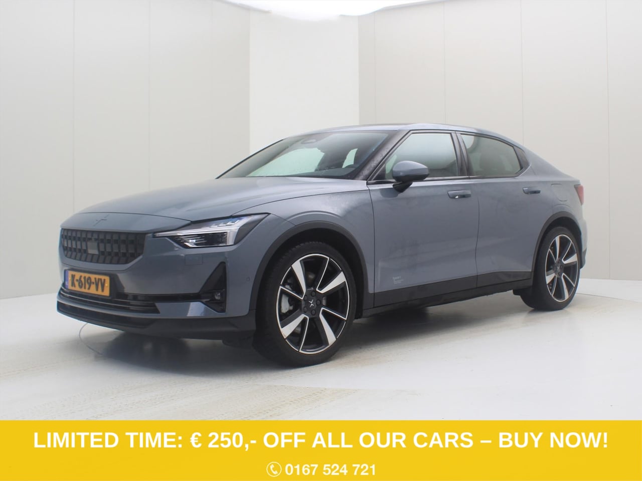 Polestar 2 - Long Range Dual Motor 408PK 78kWh [ TREKHAAK+PILOT PLUS+20 INCH+CARPLAY+CAMERA+STOELVERWAR - AutoWereld.nl