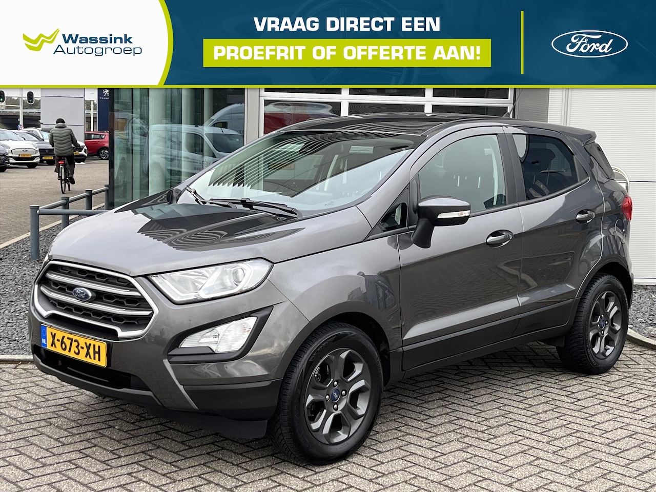 Ford EcoSport - 1.0 EcoBoost 100pk Trend Connected | All season banden | Cruise Control | Airco | Bluetoot - AutoWereld.nl