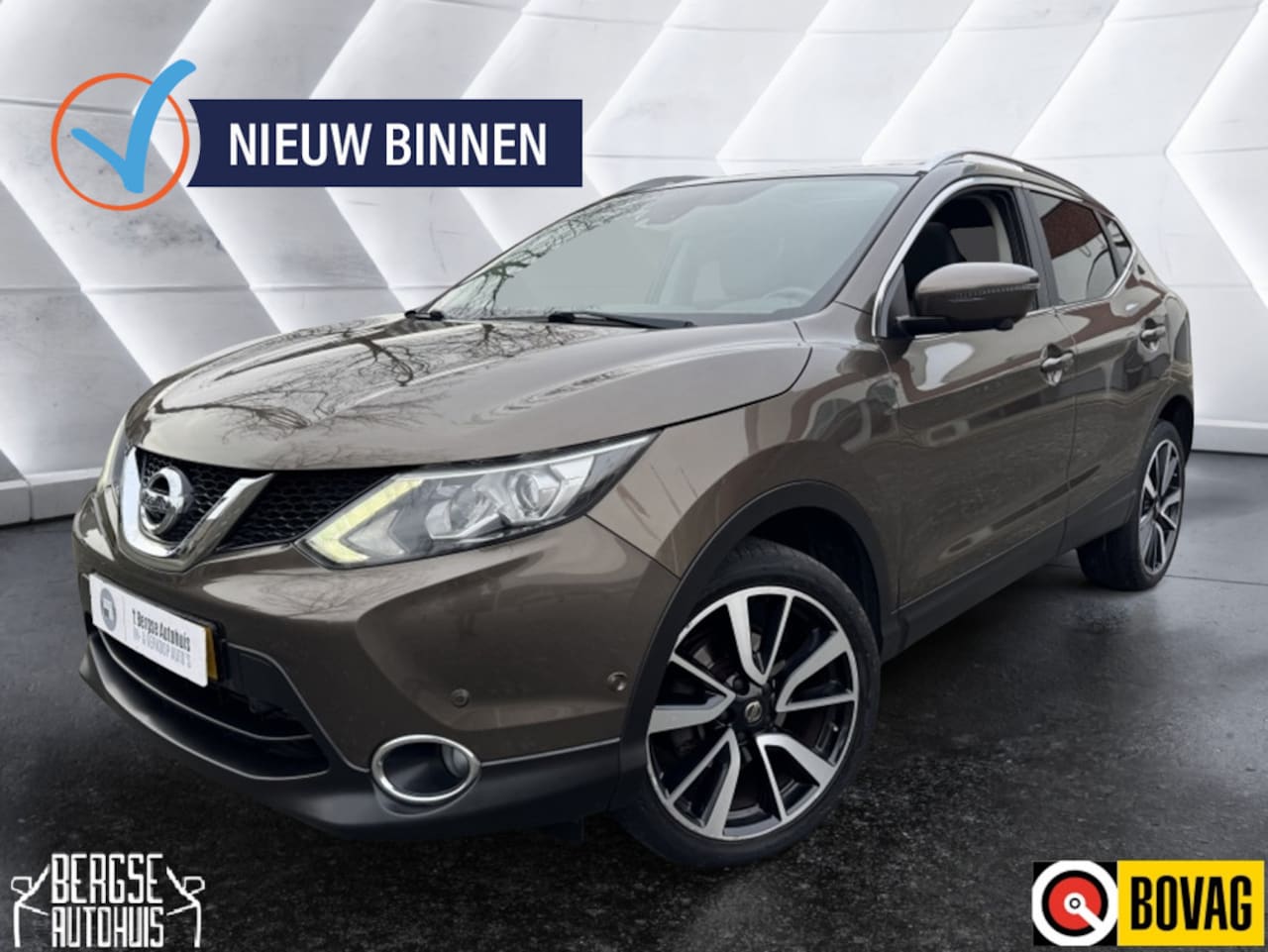 Nissan Qashqai - 1.2 Tekna 360 camera Cruise Pdc Keyless - AutoWereld.nl