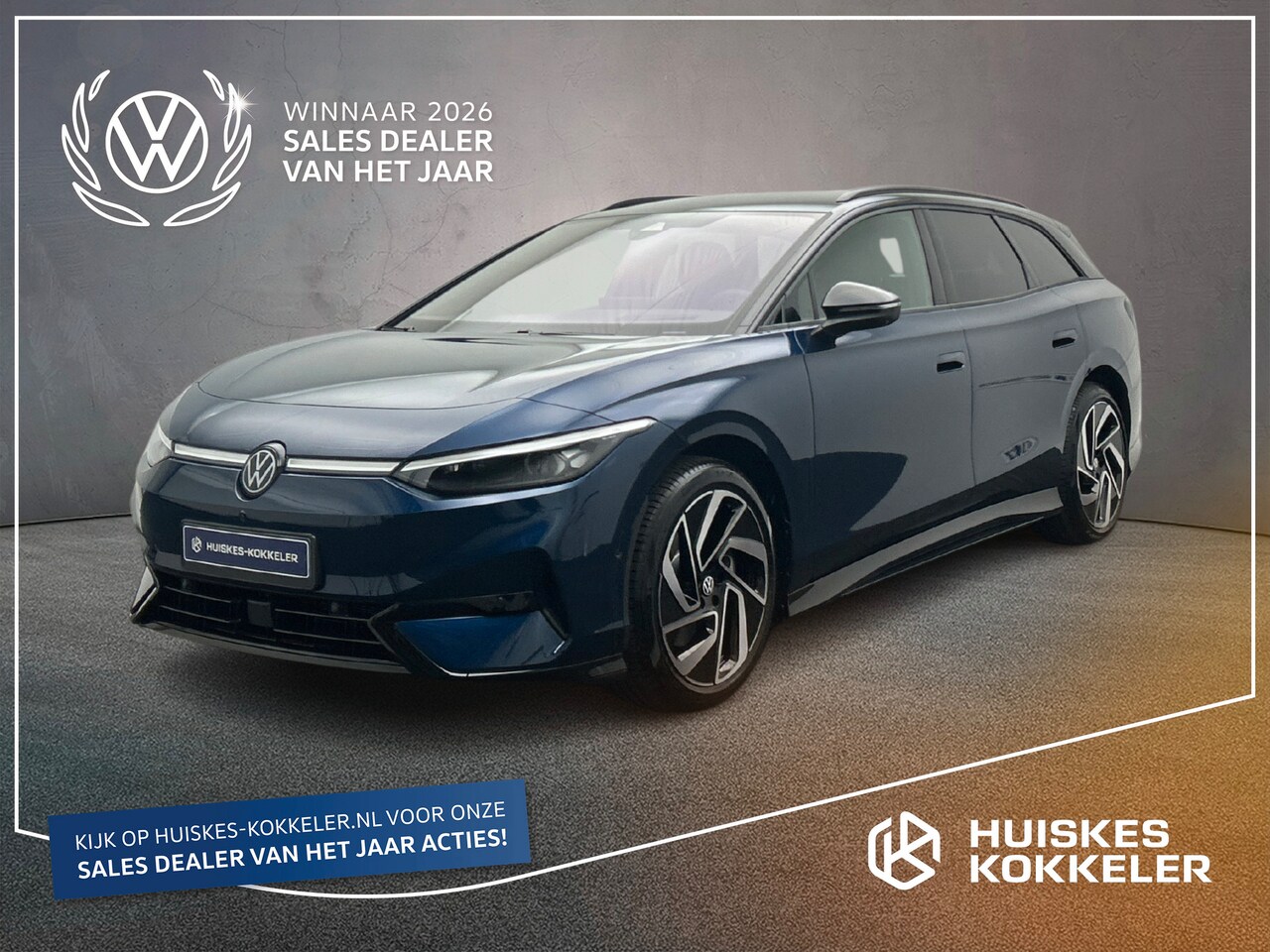 Volkswagen ID.7 Tourer - Elektromotor 77 kWh 286pk Pro Limited Edition - AutoWereld.nl