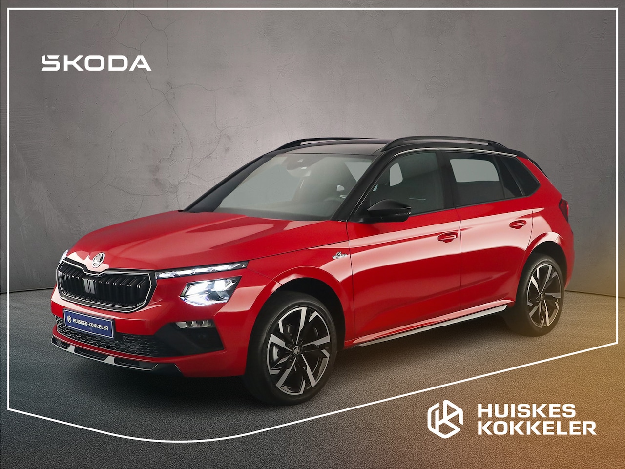 Skoda Kamiq - 1.0 TSI Greentech 115pk Monte Carlo Private lease vanaf €557,- ! - AutoWereld.nl