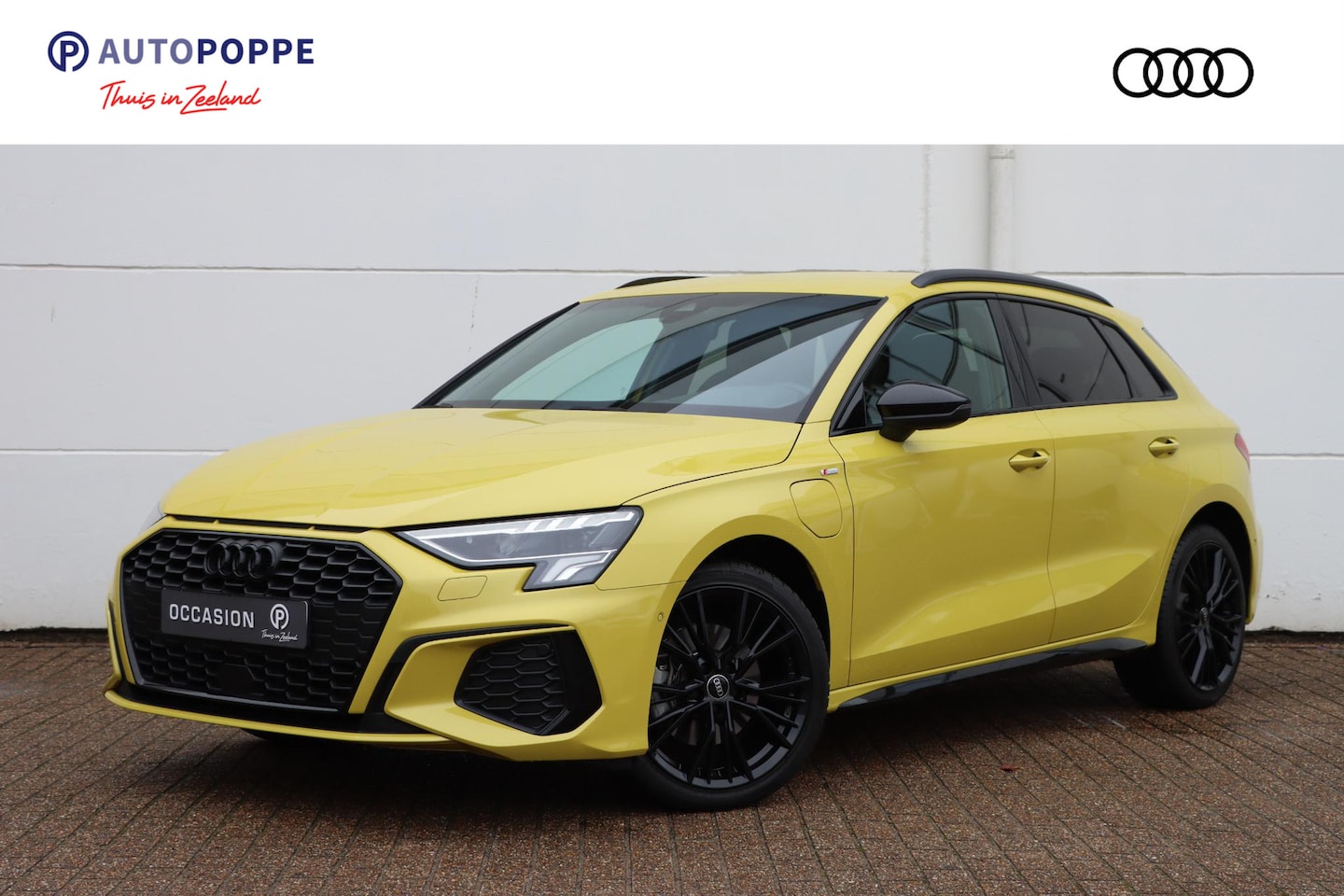 Audi A3 Sportback - 40 TFSI e S Edition 204pk S-Tronic l Zwart Optiek Plus | Afneembare trekhaak - AutoWereld.nl