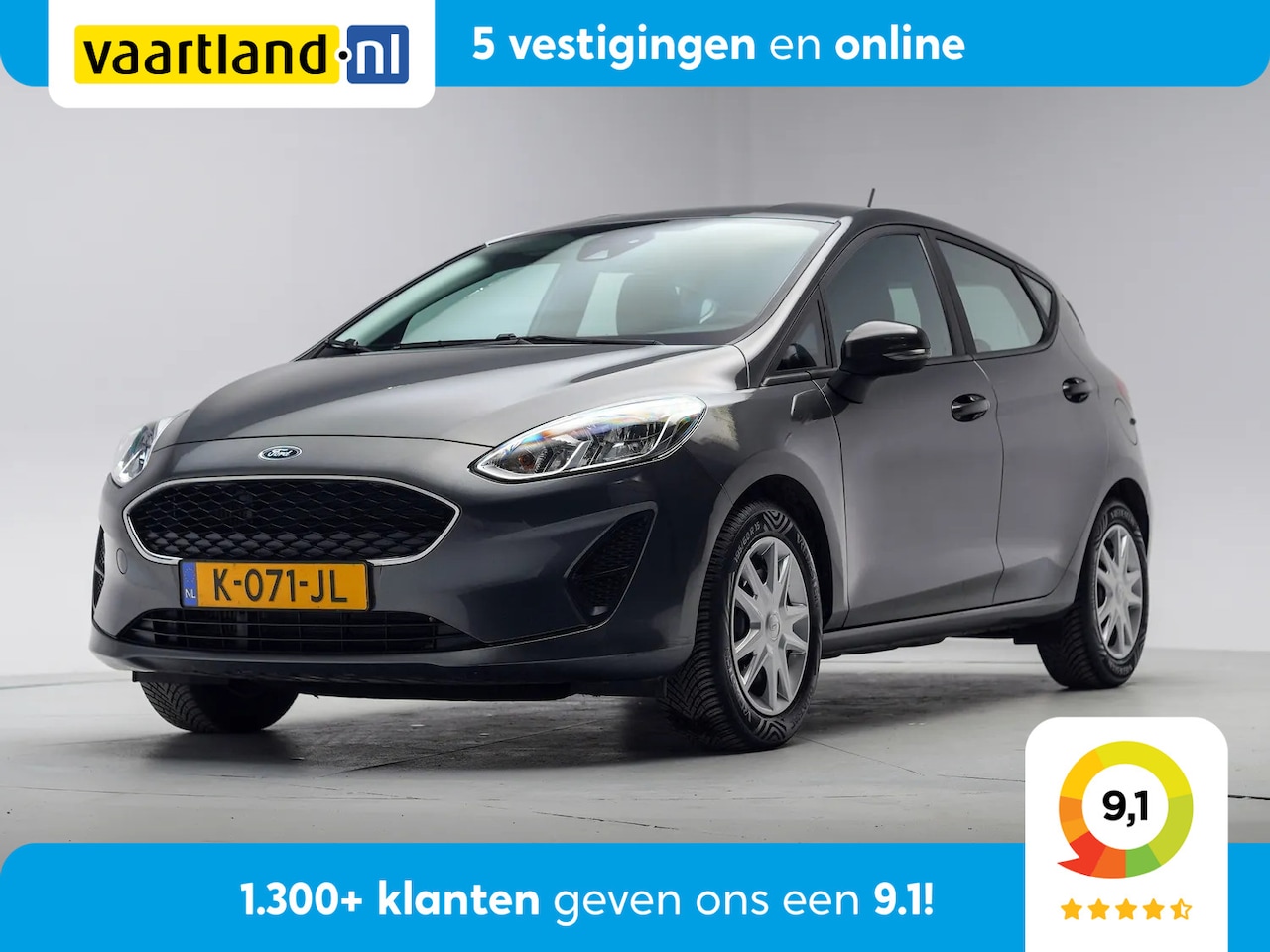 Ford Fiesta - 1.0 EcoBoost Connected [ Navigatie Apple / Android Cruise Carplay ] - AutoWereld.nl