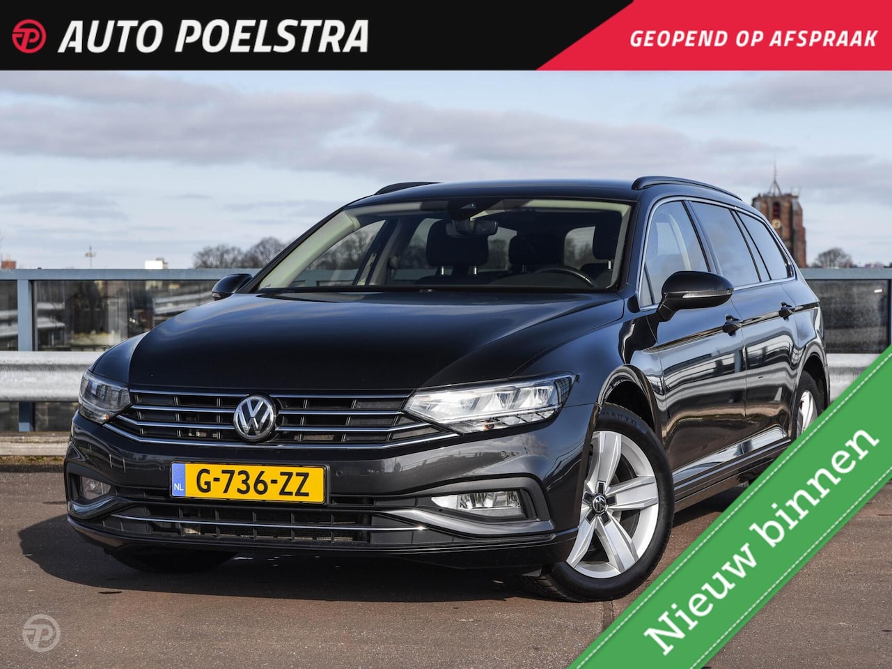 Volkswagen Passat Variant - 1.6 TDI 120 PK DSG Comfort Business Navigatie ACC ECC LED Keyless Stoelverwarming Dodehoek - AutoWereld.nl