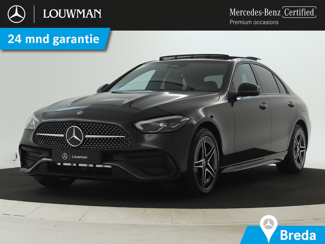 Mercedes-Benz C-klasse - 300 e AMG Line Limited | Trekhaak | Nightpakket | Parkeerpakket met achteruitrijcamera | K - AutoWereld.nl