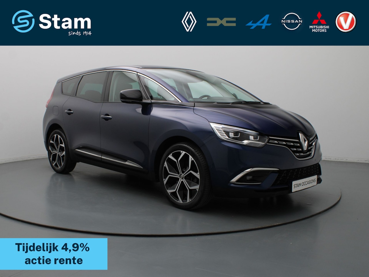 Renault Grand Scénic - 140pk TCe Techno Automaat Camera | Cruise | Navi | Parkeersens. v+a | Stoelverw. - AutoWereld.nl