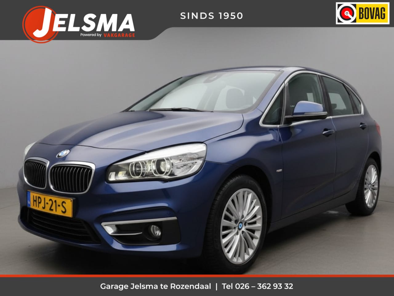 BMW 2-serie Active Tourer - 218i HUD | Navi | Leder - AutoWereld.nl
