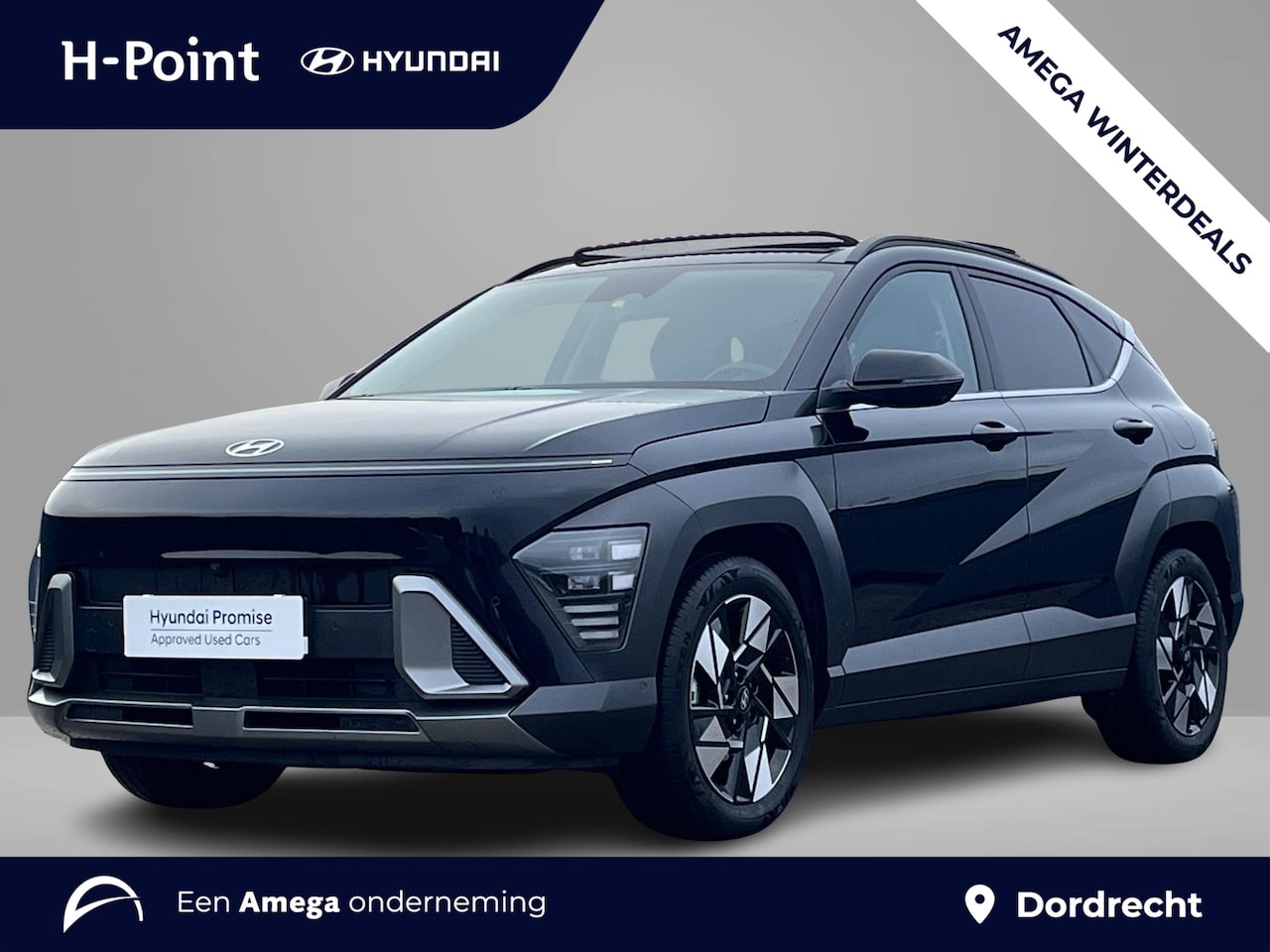 Hyundai Kona - 1.6 GDI HEV 140pk Comfort smart Sky++ | Schuifkanteldak | Premium interieur | 360o Camera - AutoWereld.nl