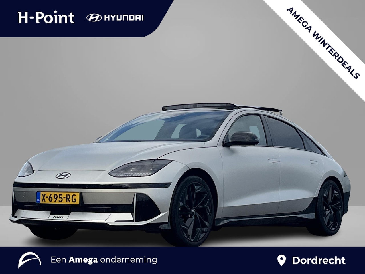 Hyundai IONIQ 6 - First Edition AWD 77.4 kWh 325PK | Panorama schuifkanteldak | 800 V snellaadsysteem 10-80% - AutoWereld.nl