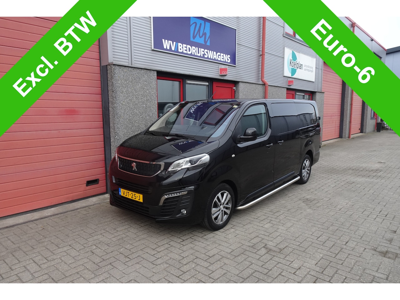Peugeot Expert - 2.0 BlueHDI 180 Long Asphalt DC 6 pers 2 x schuifdeur automaat - AutoWereld.nl